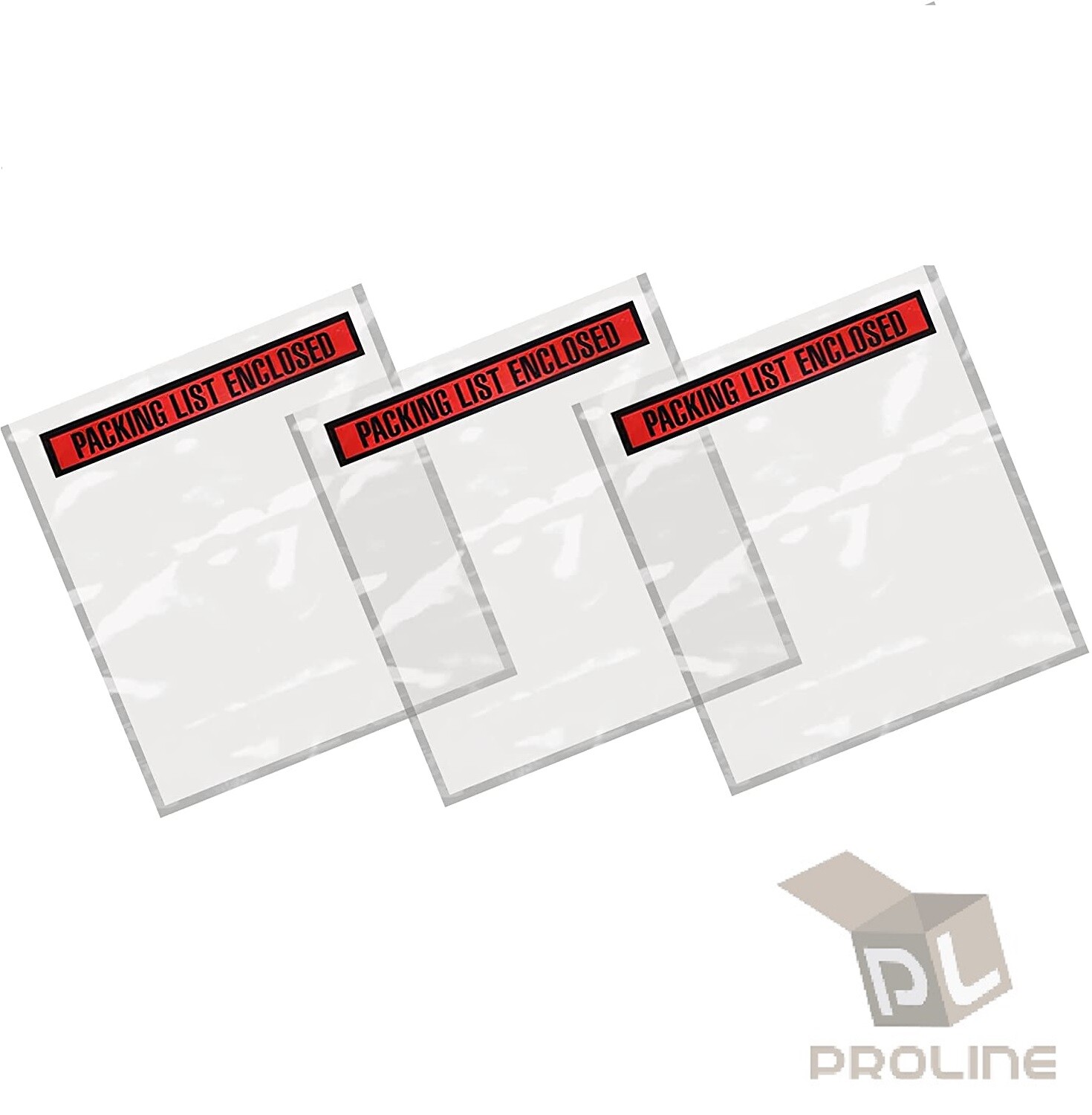 100 – 4.5 x 5.5 Packing List Envelopes Invoice Slip Enclosed Pouch