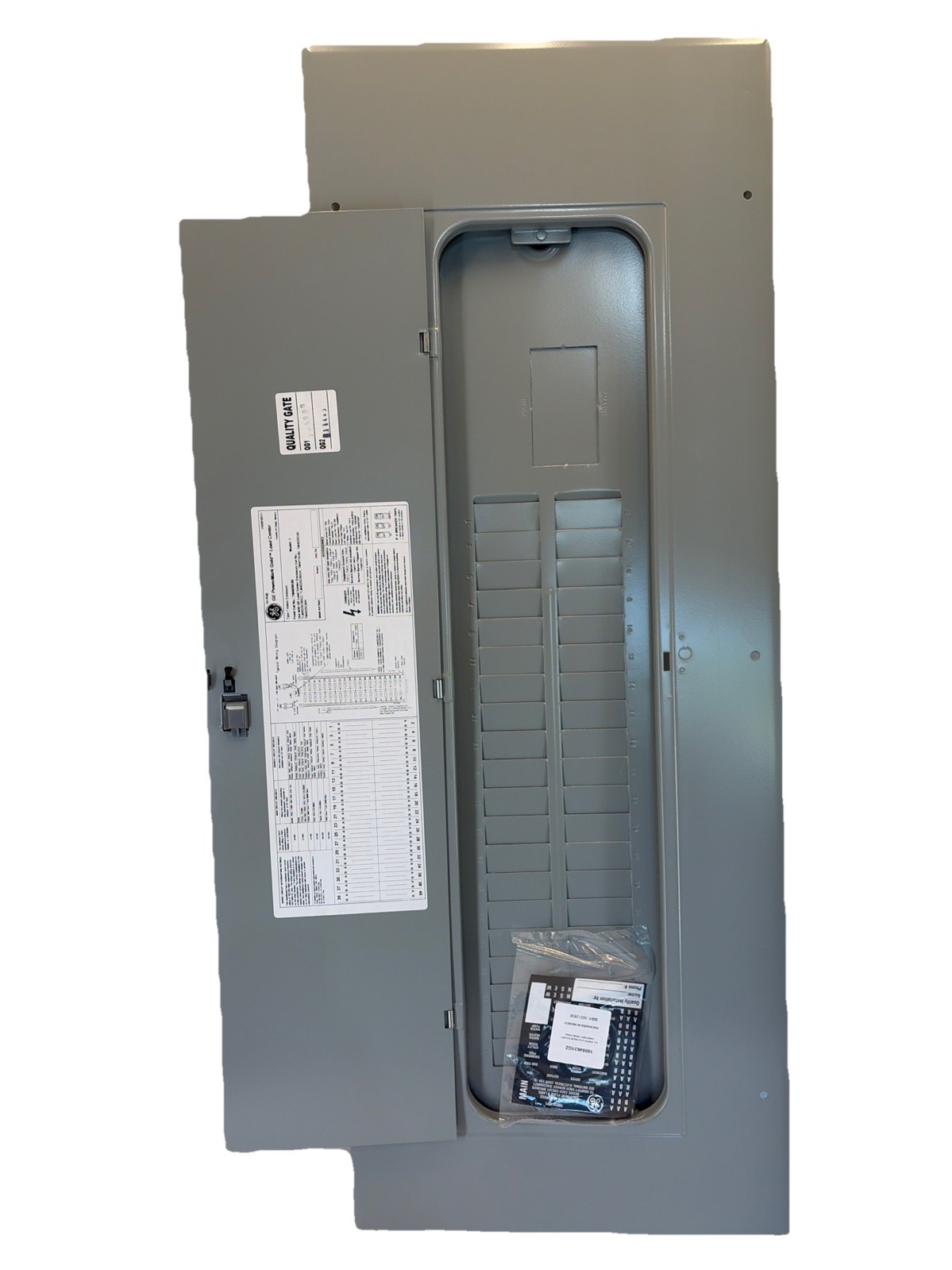 GE 200 Amp 40 Space 80 Circuit Indoor Main Breaker Panel Value Pack TM4020C80K