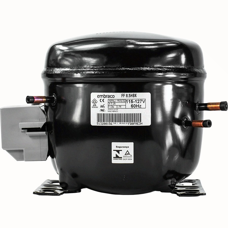 Genuine Embraco FF8.5HBK Refrigeration Compressor R134A Fridge Cooler Motor