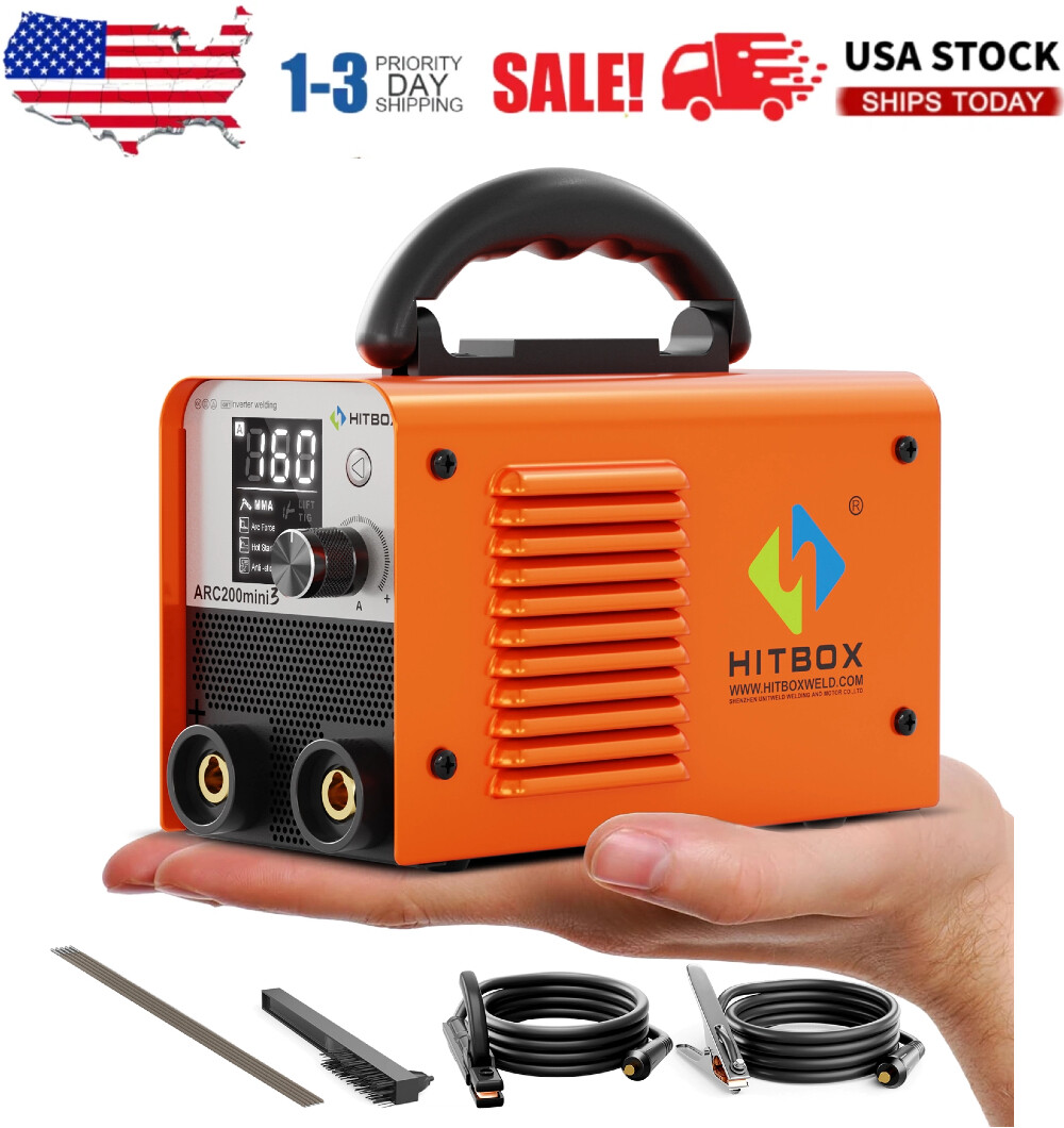 HITBOX Professional 160A 2IN1 IGBT Welder MMA Lift TIG Portable Welding Machine
