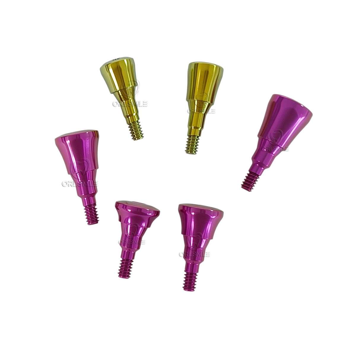 Healing abutment open transfer straight abutment fits Megagen Blue diamond RC NC