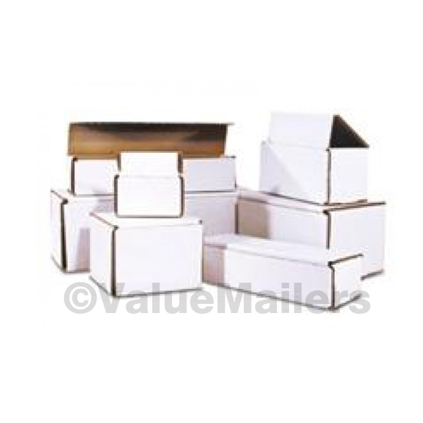 100 – 3 x 2 x 2 White Corrugated Shipping Mailer Packing Box Boxes