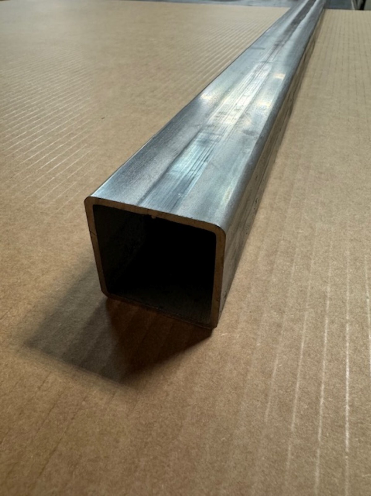 1/8″ Wall x 2″ x 2″ Stainless Steel Square Tubing x 7 Inch Length, Mill Finish