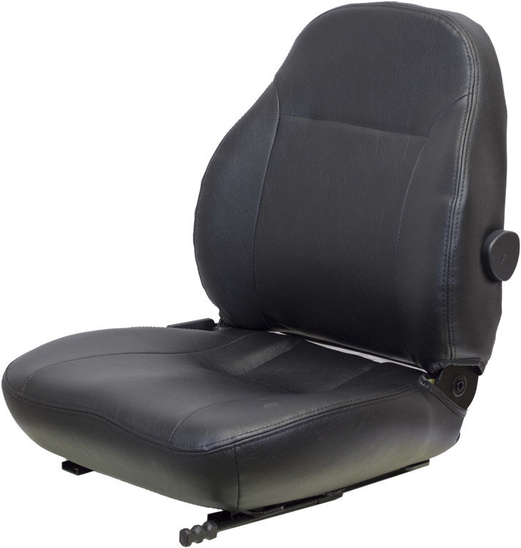 Fits Caterpillar Dozer Seat Assembly – Fits Various Models – Black Vinyl