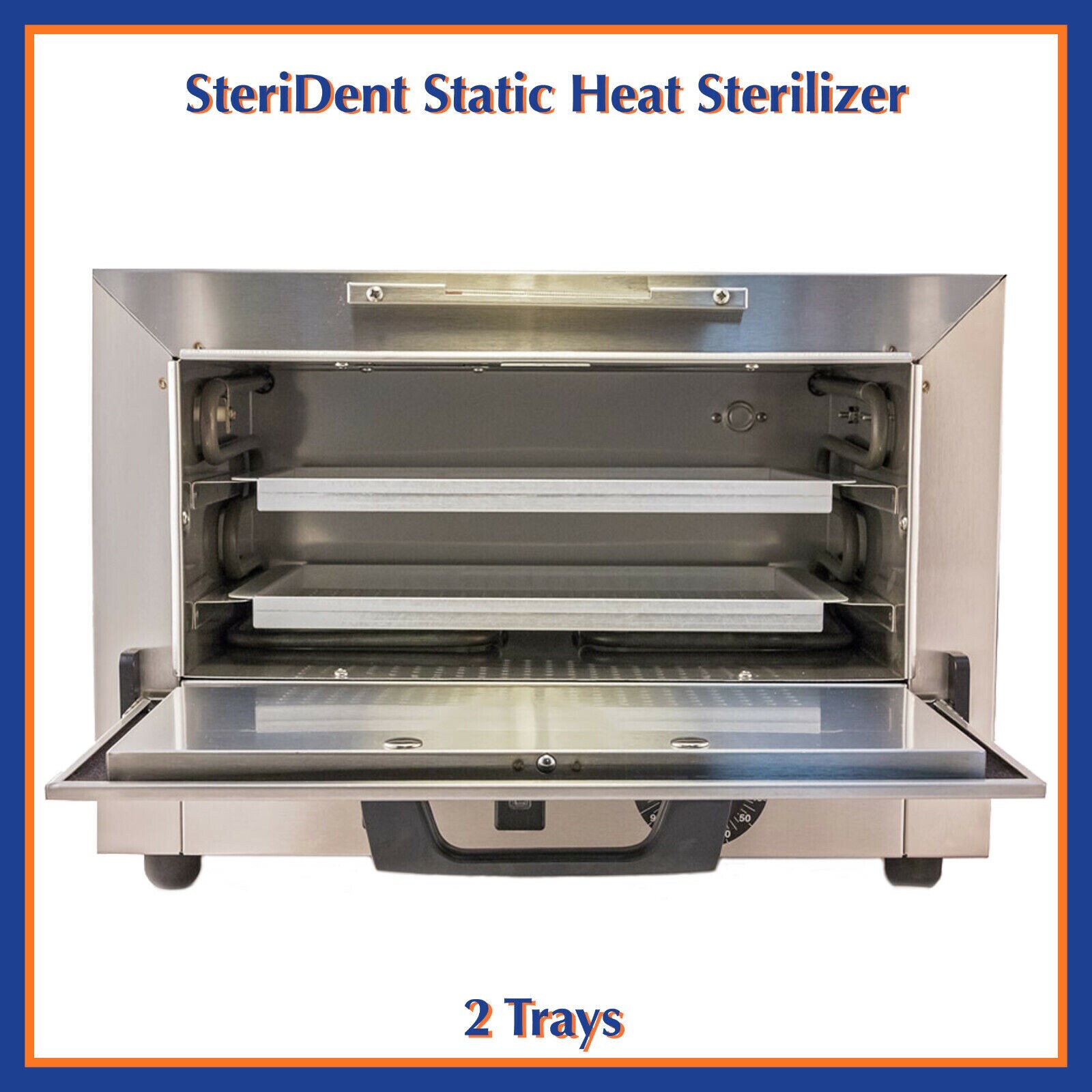 NEW STAINLESS STEEL Steri-Dent Model 200 FDA Dry Heat Sterilizer 8375 /201000-SD