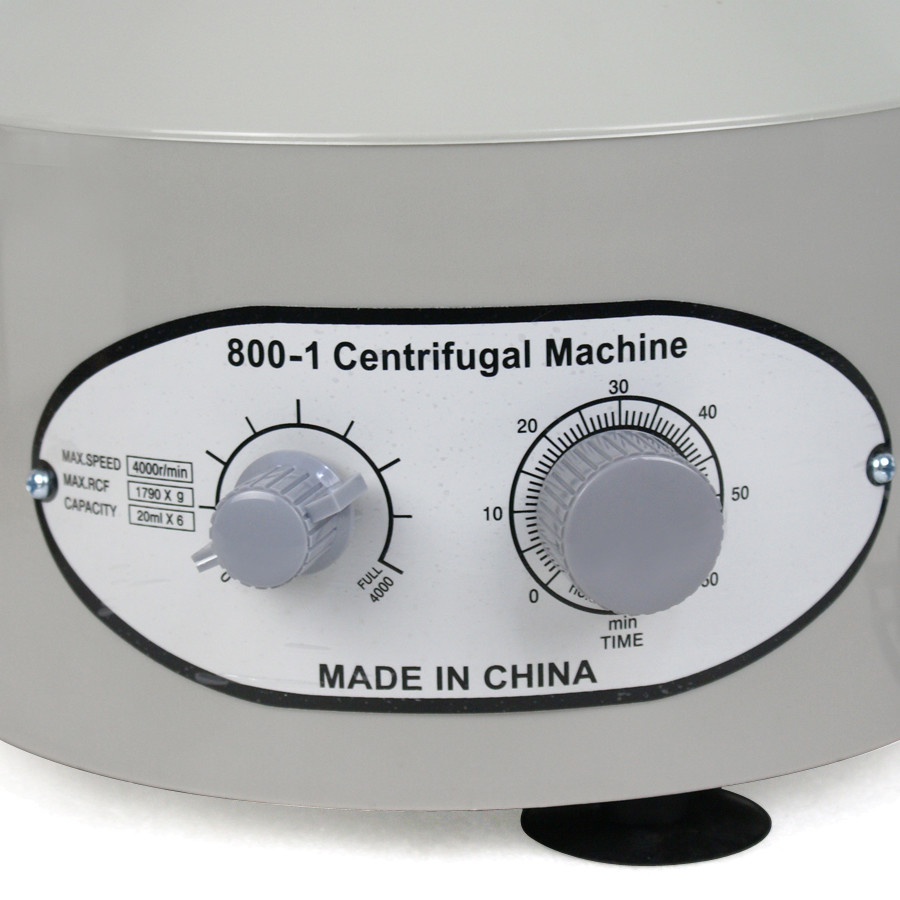 Lab Laboratory Medical 800-1 4000RPM w/ 6x20ml Rotor Electric Centrifuge Machine