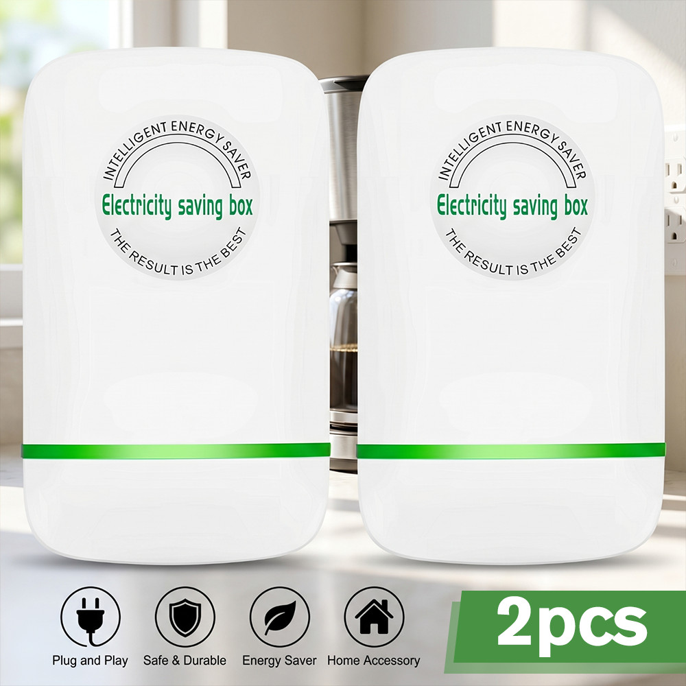 2PCS 28000W Energy Saving Device Electricity Saving Box Stabilize Voltage Device