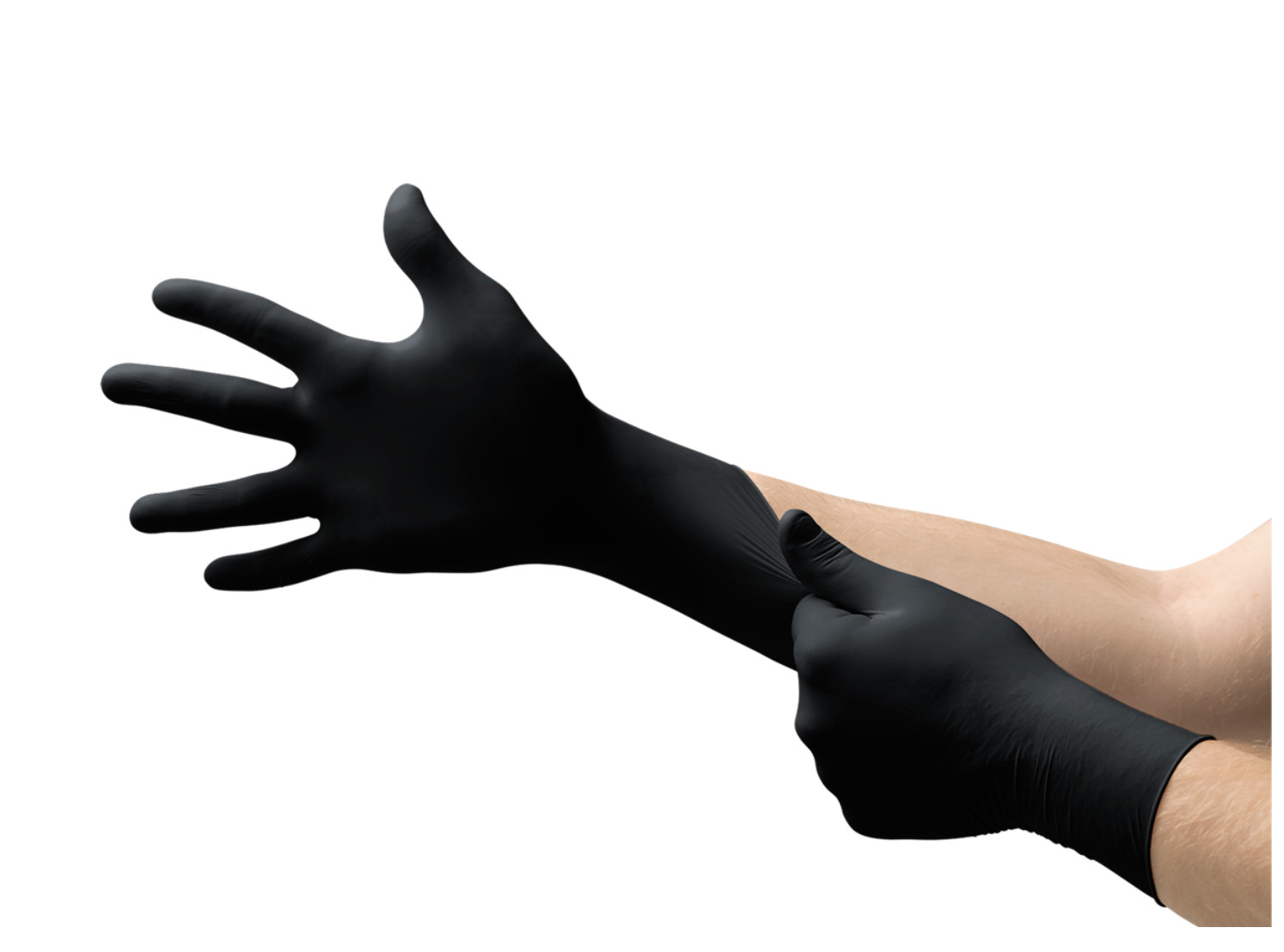 Microflex Black Dragon Powder Free Nitrile Exam Gloves – XXL – Box of 100 Gloves
