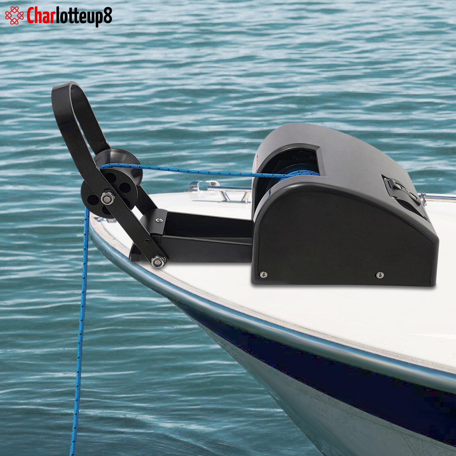 35lbs 12V Heavy Duty Boat Electric Anchor Winch with Wireless Remote Control