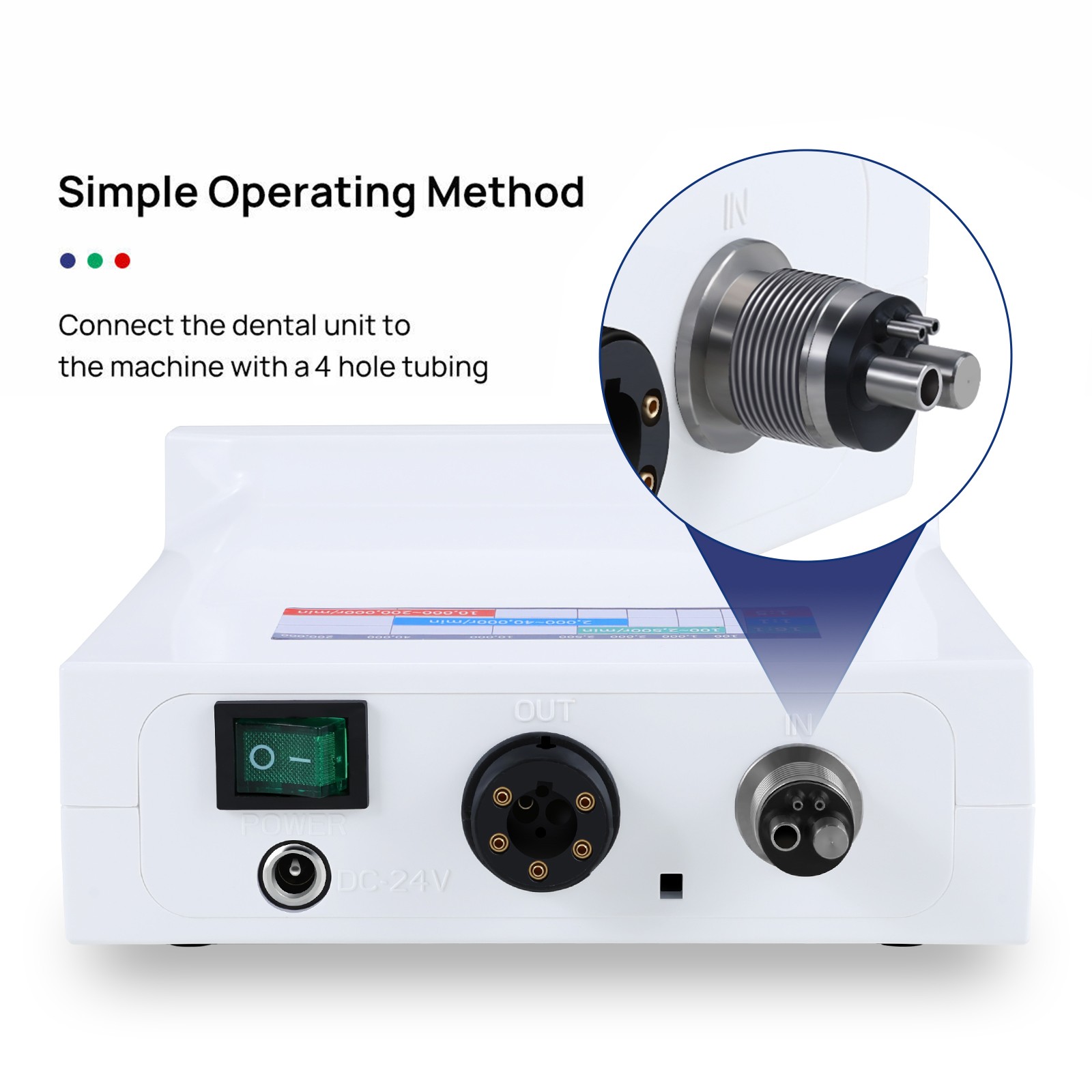 Dental Electronic LED Brushless Electric micro motor
