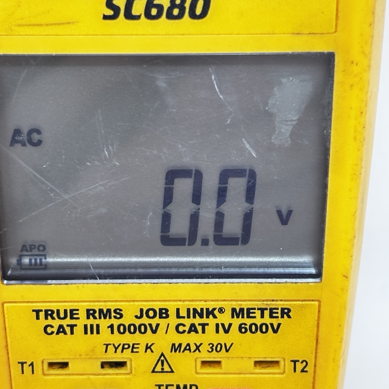 Fieldpiece SC680 HVAC Clamp Meter True RMS Multimeter Tested No Leads Included
