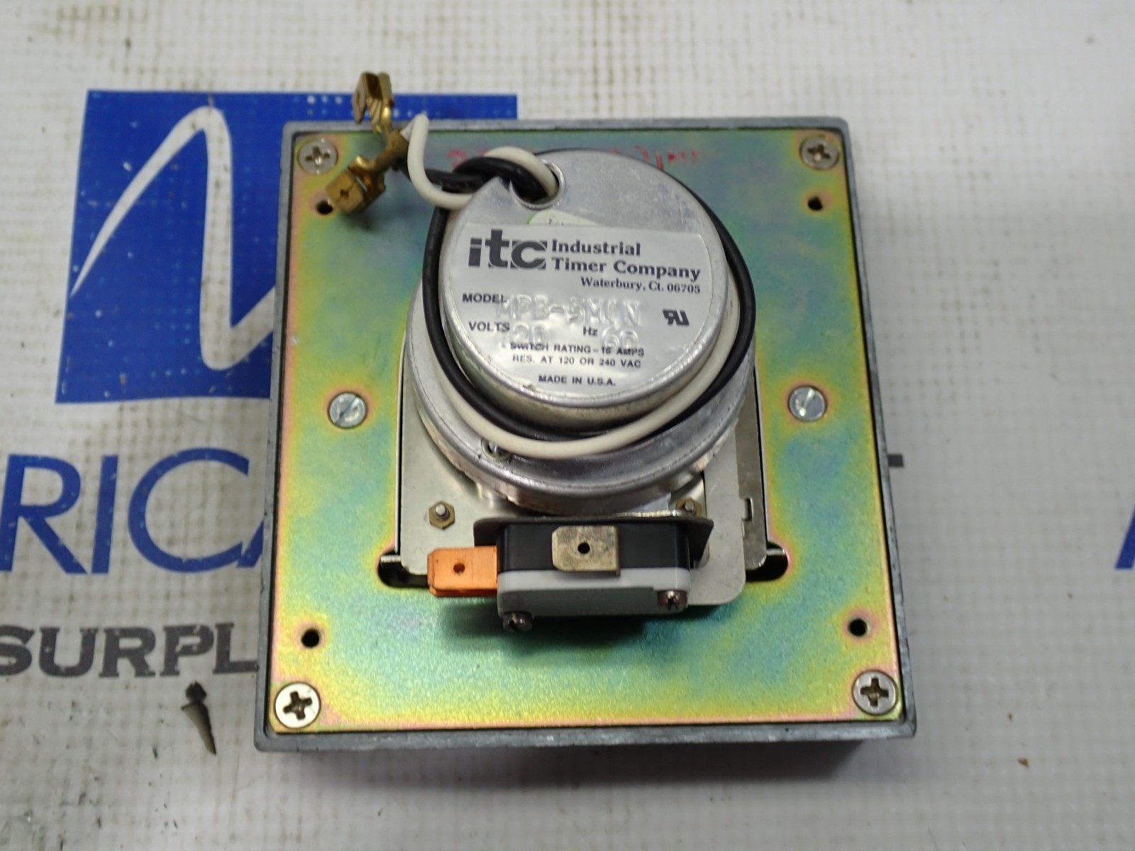 ITC Industrial Timer MPB-5MIN 120V 5 Minute timer New
