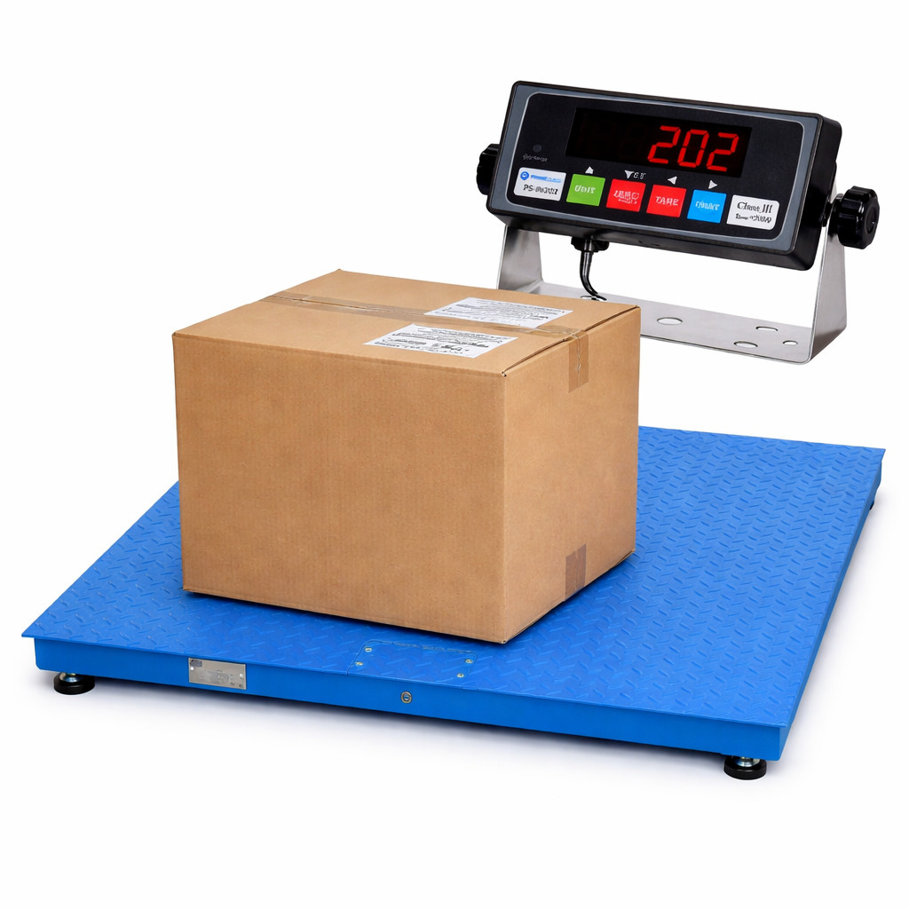 Refurbished Industrial Platform Scale 36″x36″ Warehouse Floor Scale 5000 lb