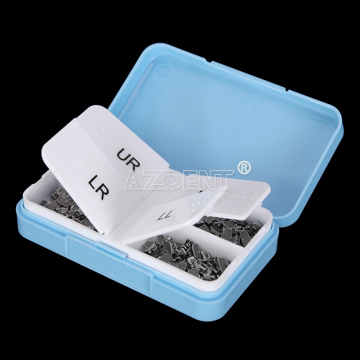 50Sets AZDENT Dental Orthodontic Sgl Buccal Tube Roth.022 1st Molar Non-Conv