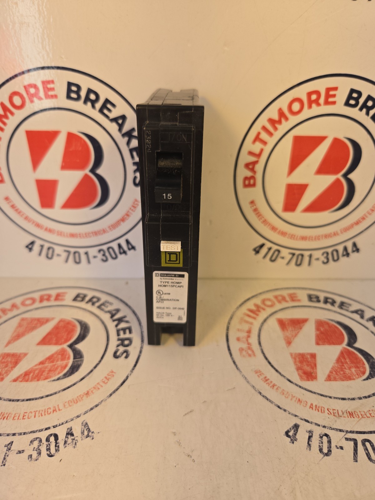 ✪✪NEW IN BOX✪✪ Square D HOM115PCAFI Homeline 15A AFCI Breaker 1-Pole