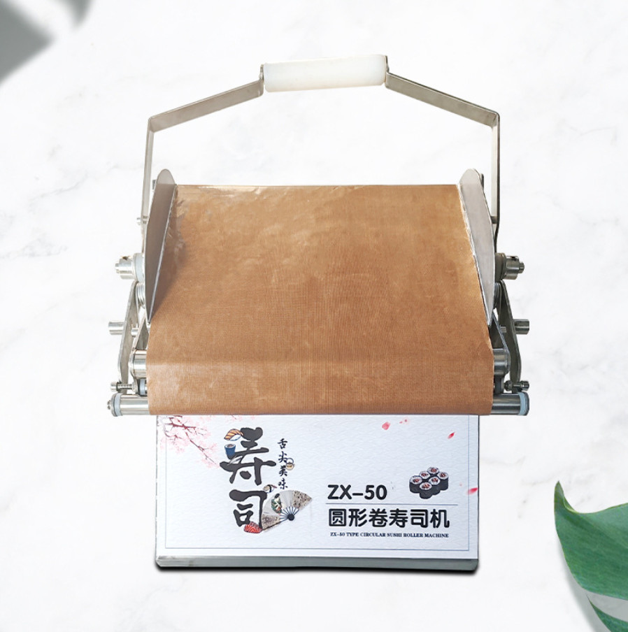 Tabletop Sushi Roll Making Machine Tabletop Round Sushi Forming Roller Maker
