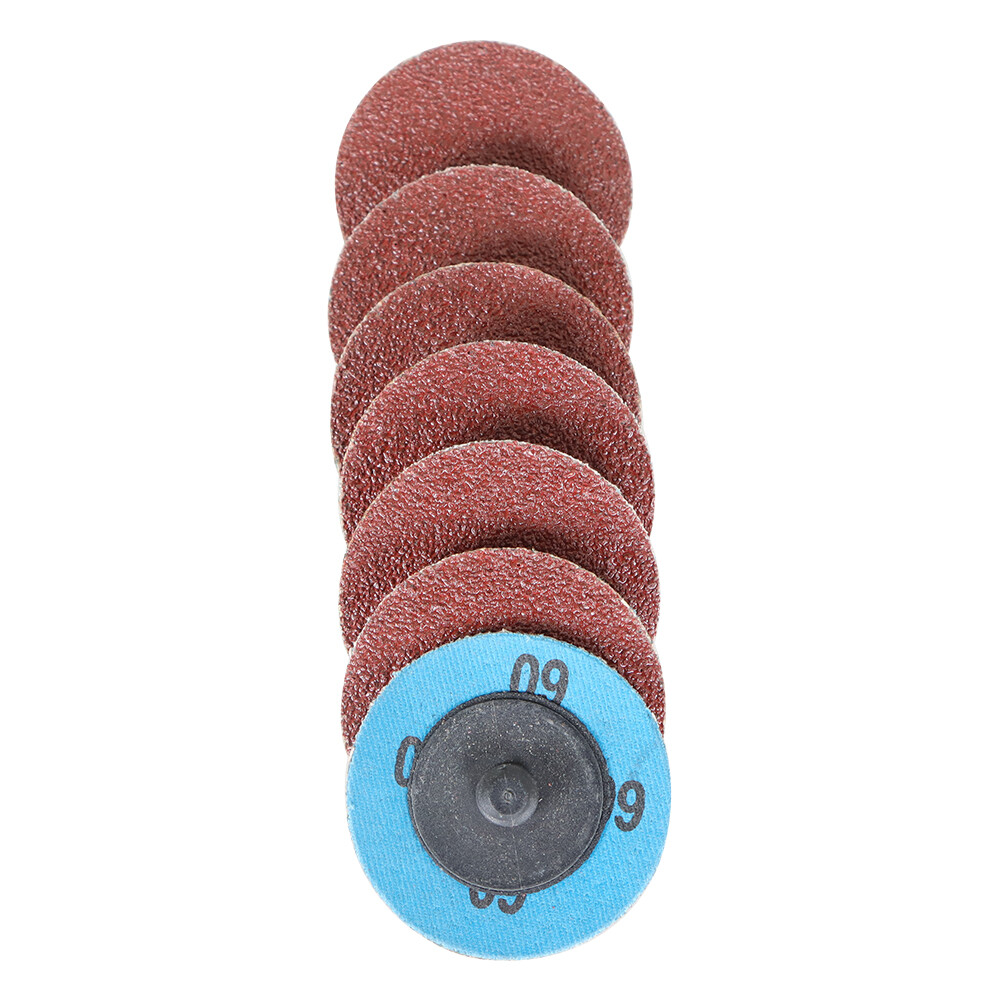 51 Pack 2 Inch 36 60 80 120 240 Grit Roll Lock Die Grinder Change Sanding Discs