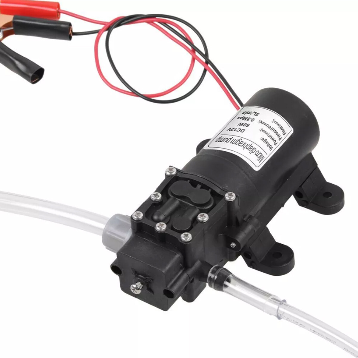 USA 12V Motor Oil Fuel Fluid Extractor Electric Siphon Transfer Change Pump 60W