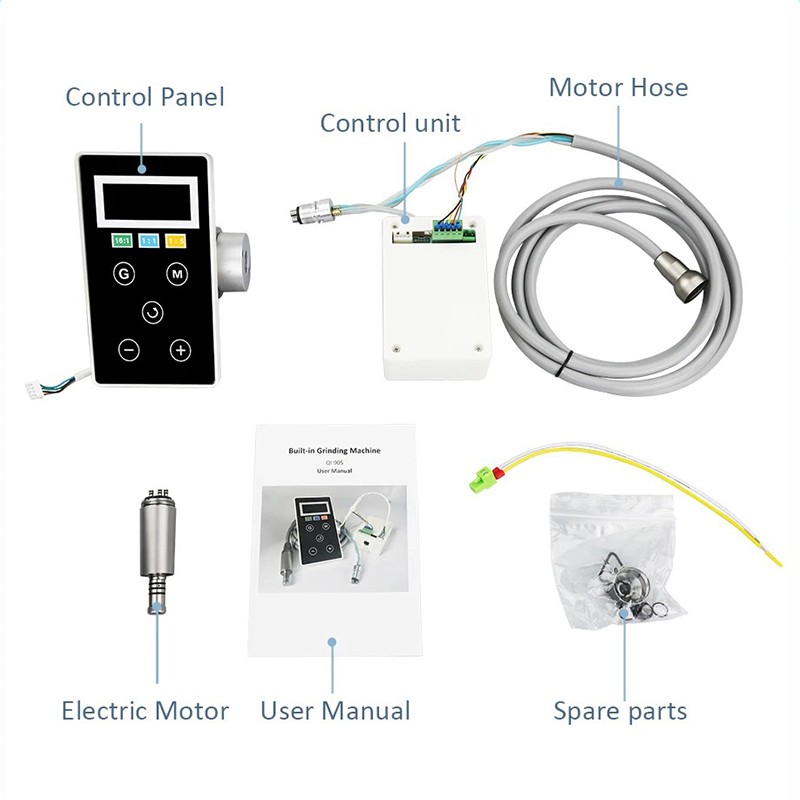 Dental Brushless Micromotor Built-in Micro Motor fit 1:1/1:5/16:1 Handpiece