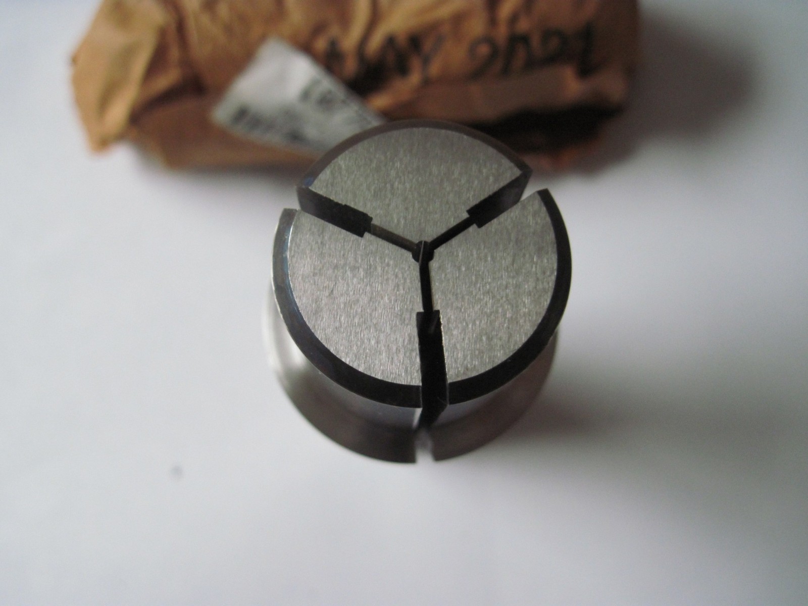 Southwick & Meister TF25EN XP Extended Nose Steel Collet, 1/16″ .0625″, 3-Slot