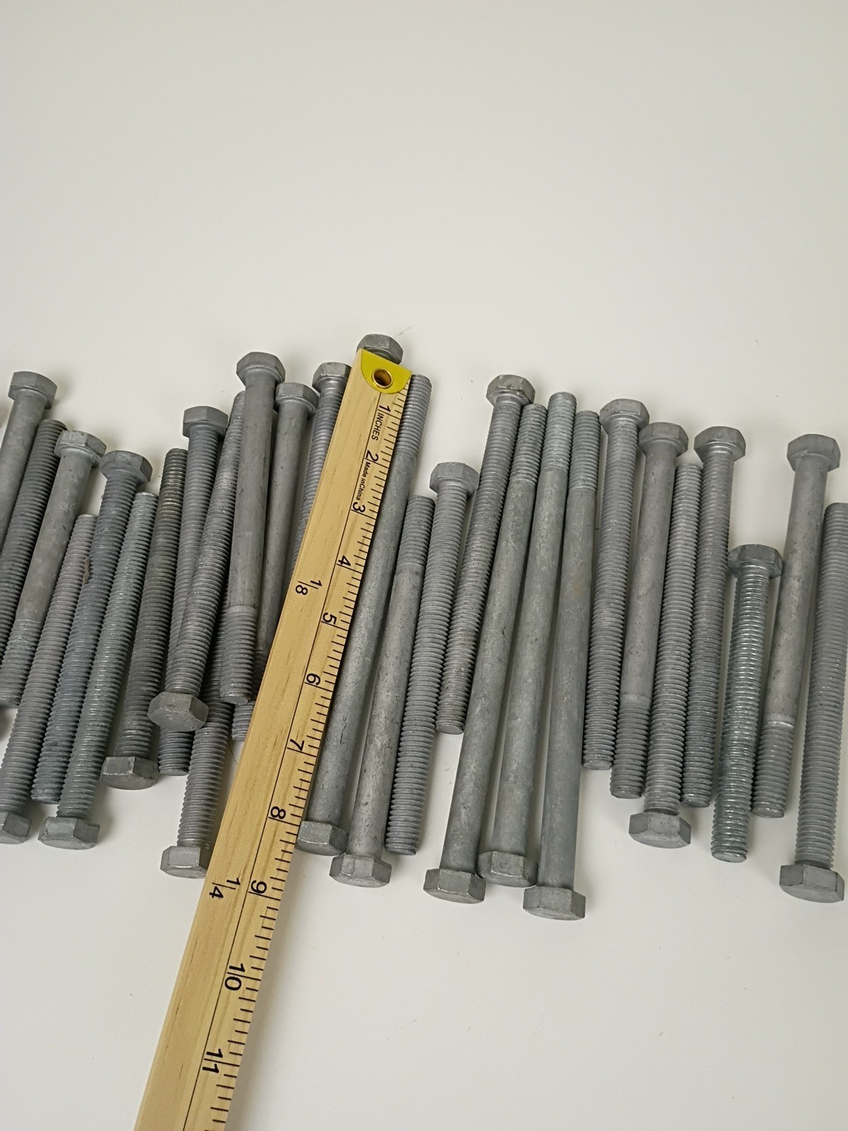 1/2″ Galvanized Hex Head Bolts Assorted Lengths Bulk Lot 10 Pounds