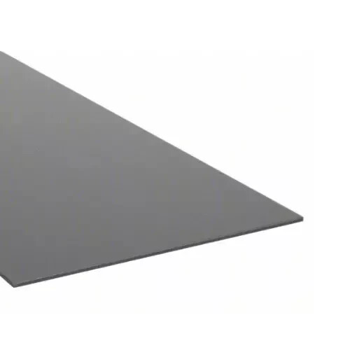 48″ L X 24″ W Black Plastic Sheet High Density Polyethylene 1/8 in Thick HDPE