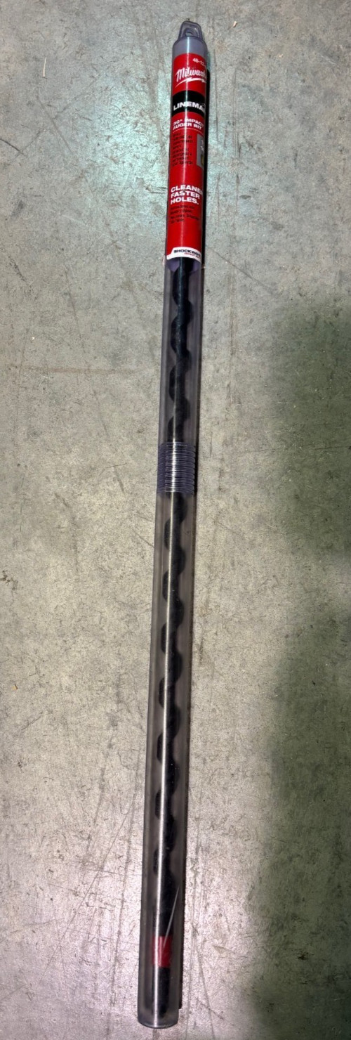 New Milwaukee 48-13-6905 11/16 in x 30 in Shockwave Lineman’s Impact Auger