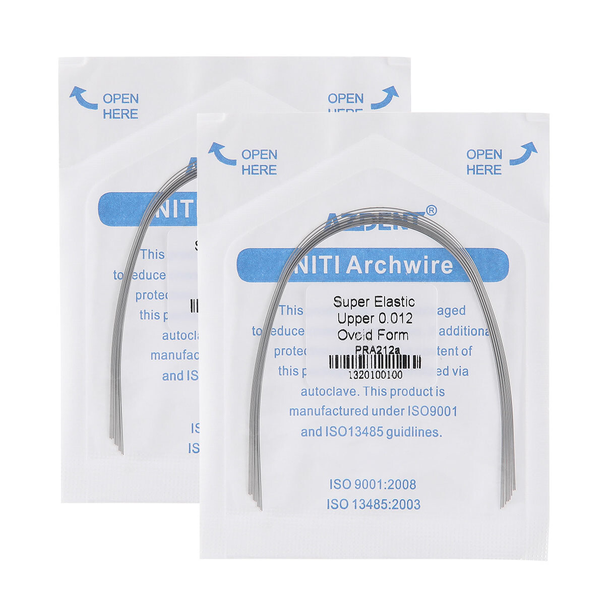 USA Dental Orthodontic Super Elastic NITI Round Arch Wires All Sizes Ovoid Form