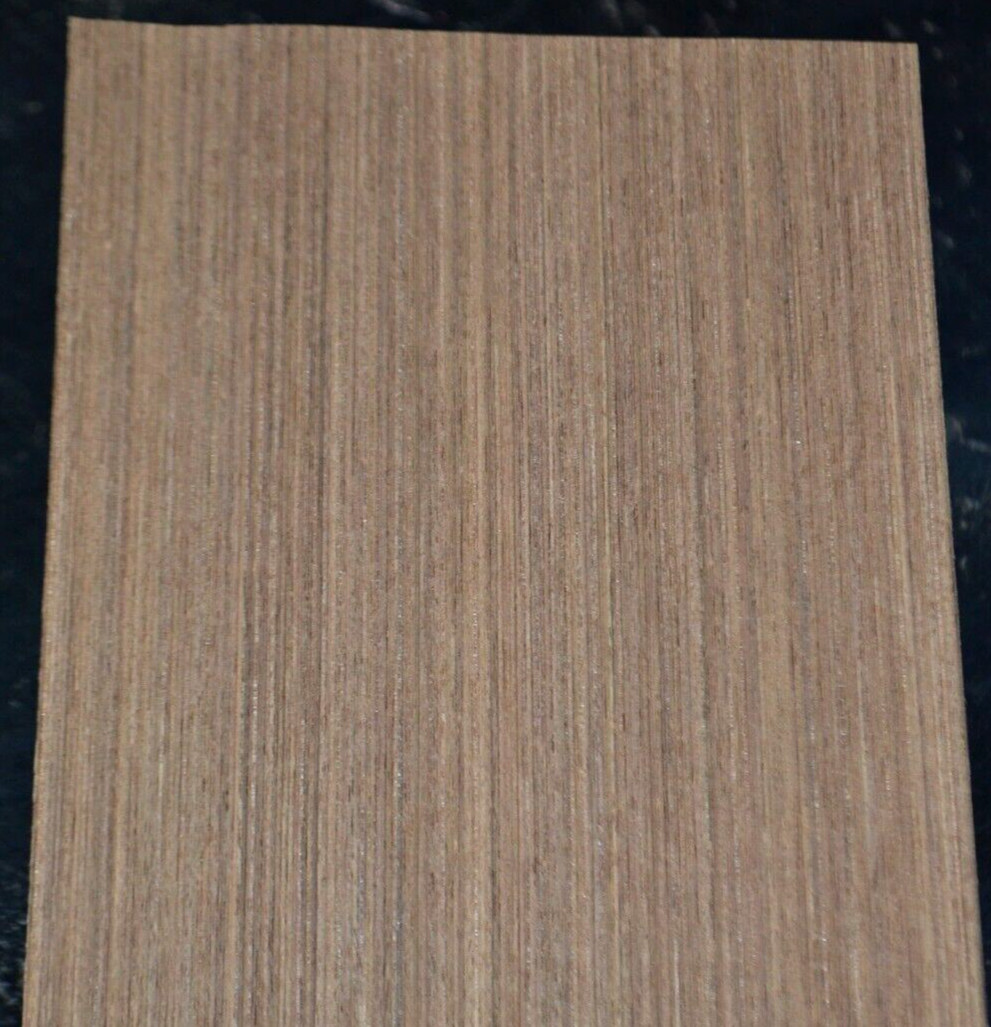 Composite Walnut Raw Wood Veneer Sheet 5.5 x 36 inches Engineered N5942-21