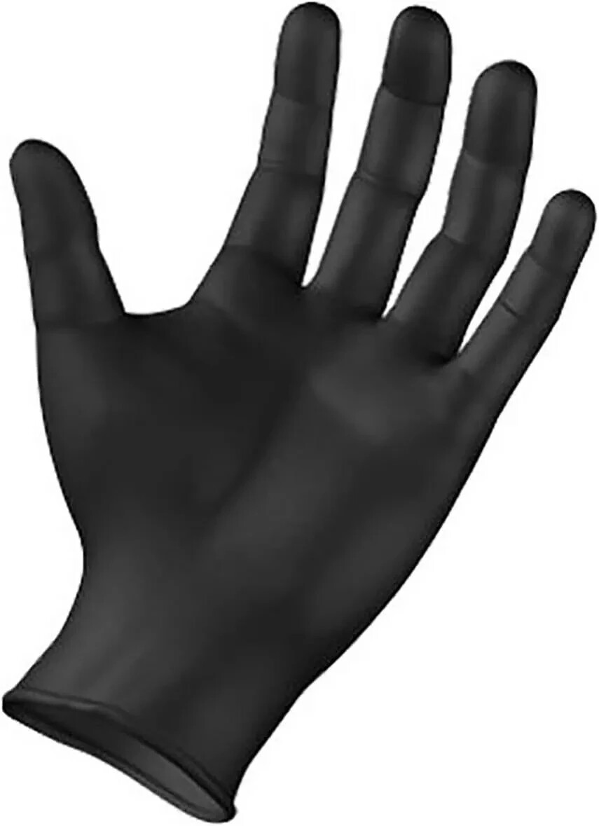 Emerald Nitromax 1084 Black Large Glove 100 gloves (box of 100) Free Shipping!