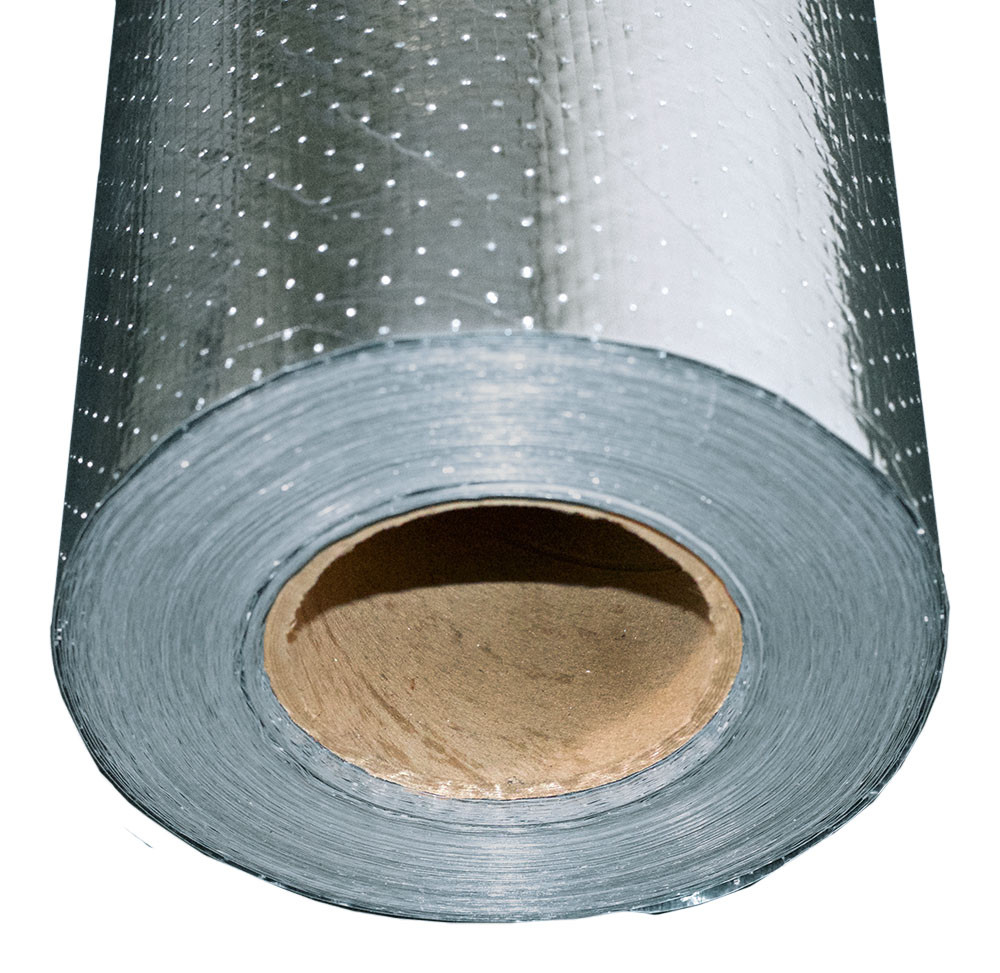 1000SF Radiant Barrier Attic Foil Reflective Insulation 4×250 Perforated 70 Gram