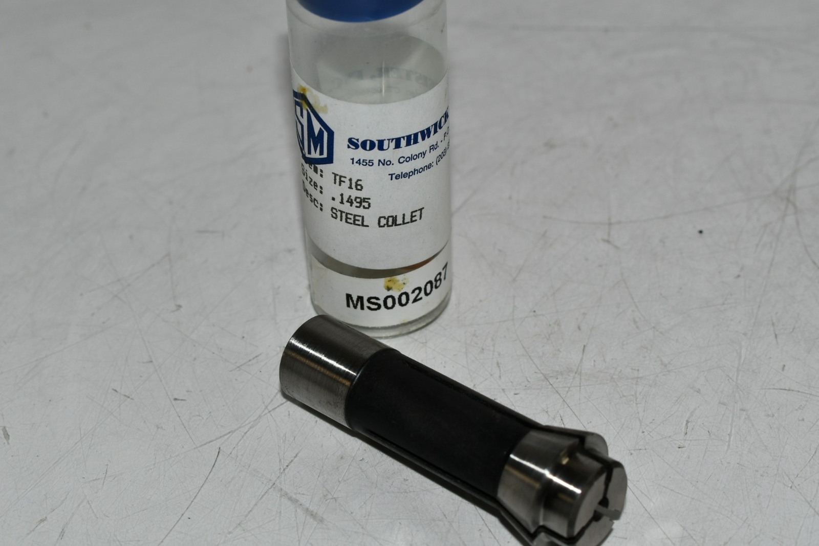 NEW Southwick & Meister TF16 .1495 Steel Round Collet