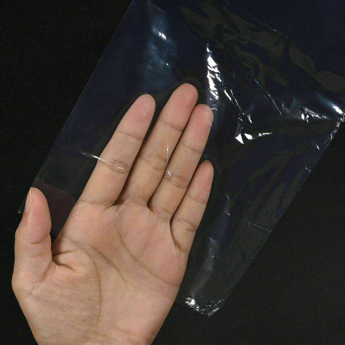 X1000 12″X16″ Clear Heat Shrink Wrap Bags PVC Film Gifts Bottles Candles Packing