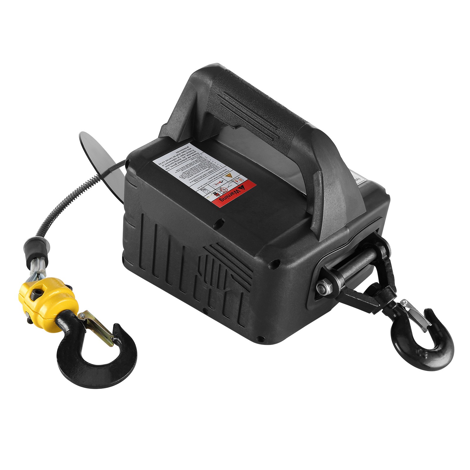 3-in-1 Portable Electric Hoist Winch 1100lbs Wired/Wireless Remote Control