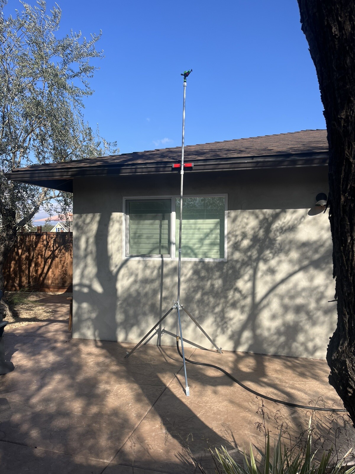 EMBER POD ROOF TOP & YARD WILDFIRE SPRINKLER DEFENSABLE SPACE 95′ DIAMETER
