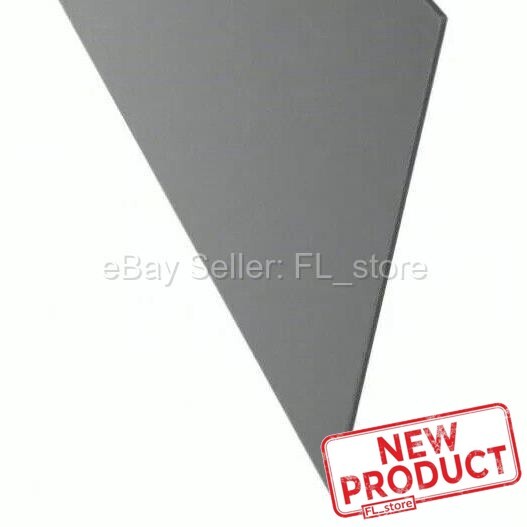 2 PACK Black Plastic Sheets High Density Polyethylene 1/8″ x 24″ L X 12″ W HDPE