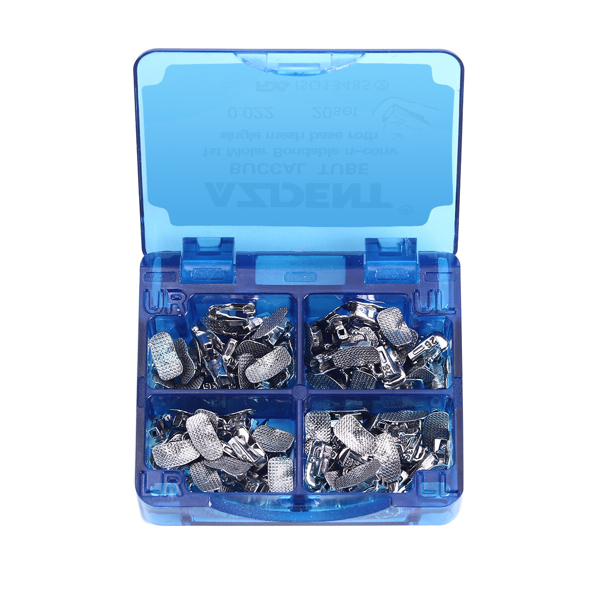 AZDENT Dental Orthodontic Buccal Tubes 1st Molar Bondable Non-Conv Roth /MBT.022