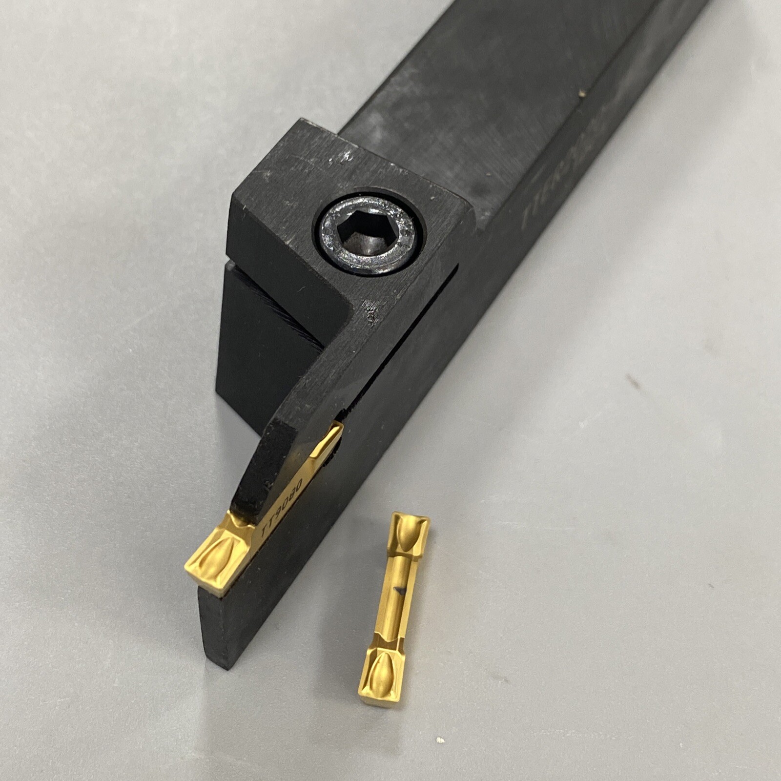 3/4 TTER2020-4 Grooving Tool Holder Cutter Holder with TDXU4-0.4E ZM9080 Inserts