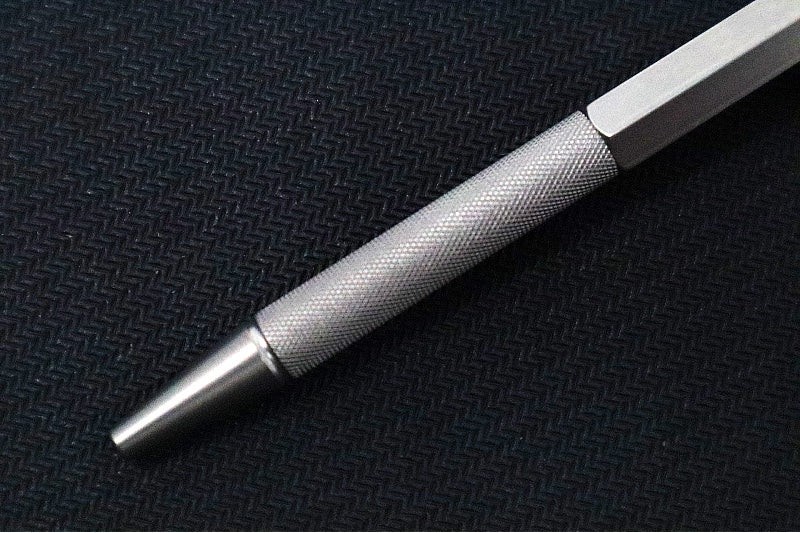 Tactile Turn Anso Standard Pen – Titanium Handle / Milled Titanium Clip
