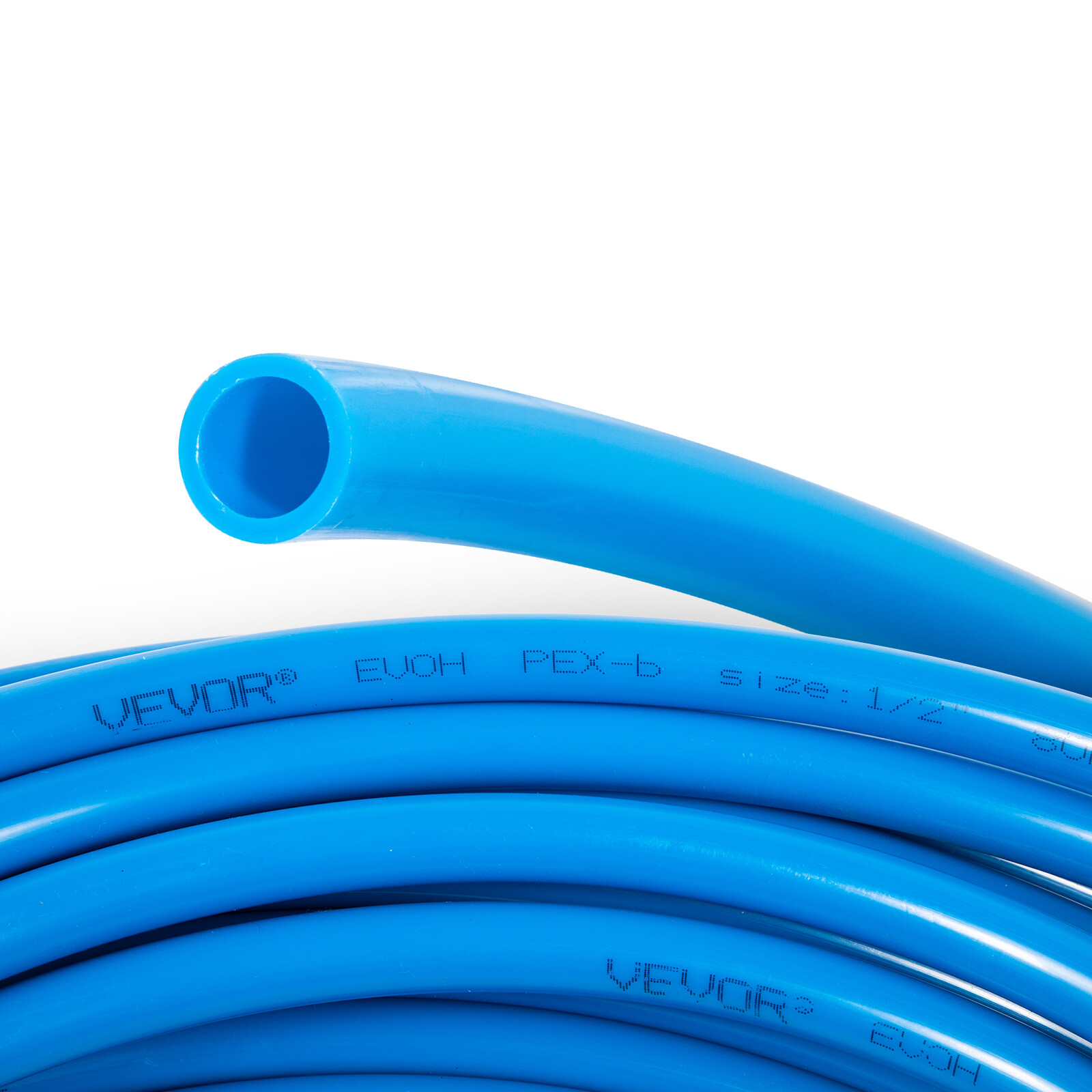 VEVOR 200ft 1/2 Oxygen Barrier PEX tubing 100ft RED and 100ft BLUE Pipe Pex-B