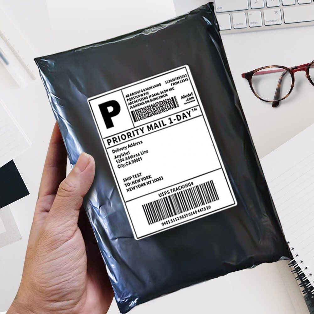 1000 6×9 Poly Mailer Envelopes Self Sealing Shipping Mailer Bags Black POLYSELLS