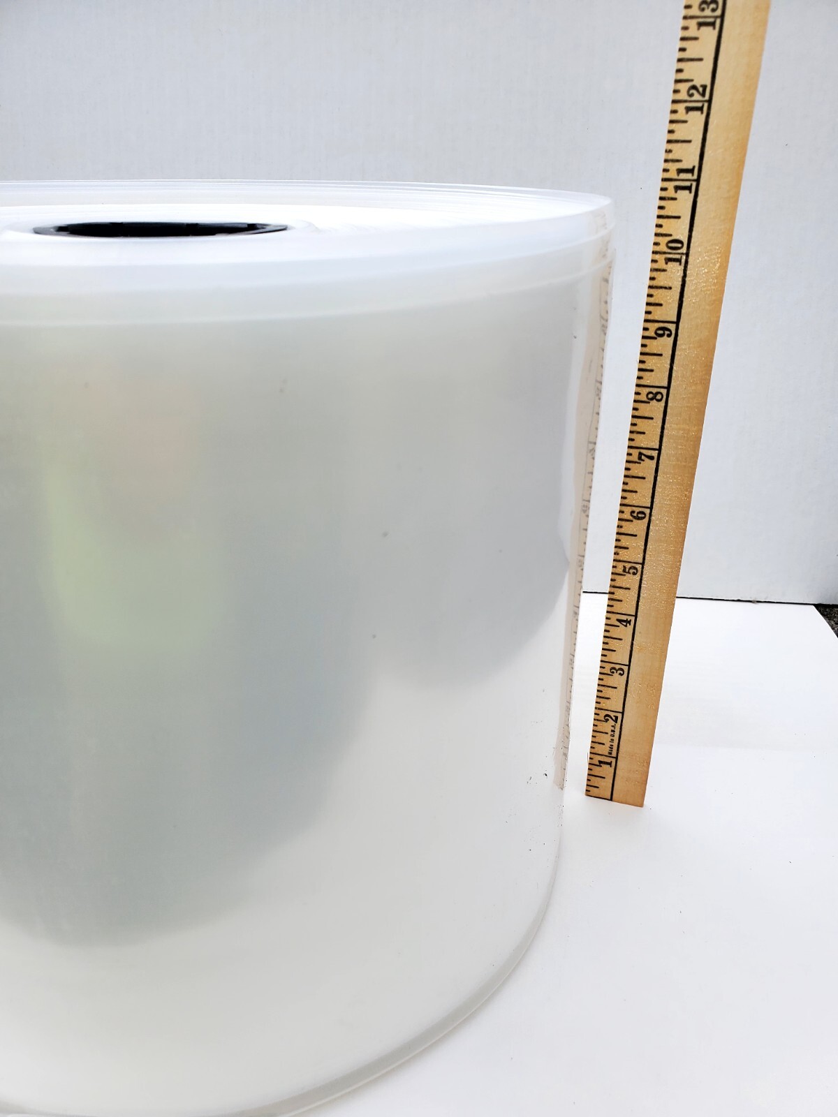 STAPLES Poly Tubing, 10 Inch x 700 Feet, 6 Mil, Clear, Poly Tubing Roll w/insert