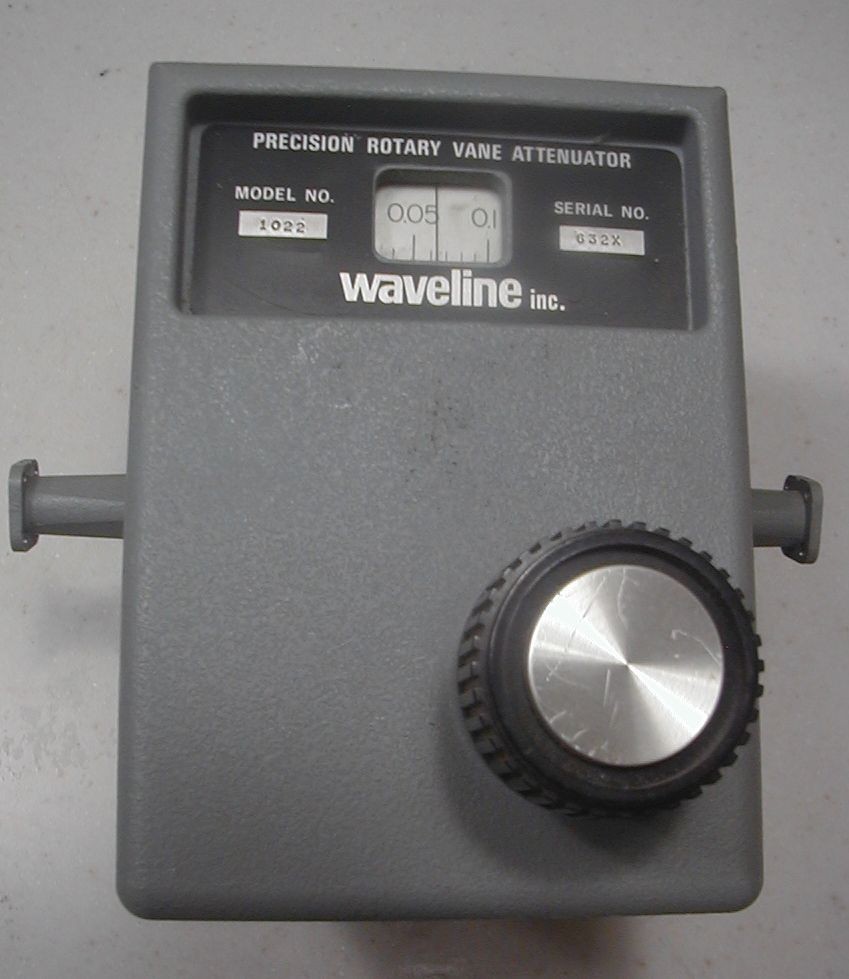 Waveline 1022 Ka Band , 26.5-40GHz WR-28, 0-60 dB Variable Attenuator