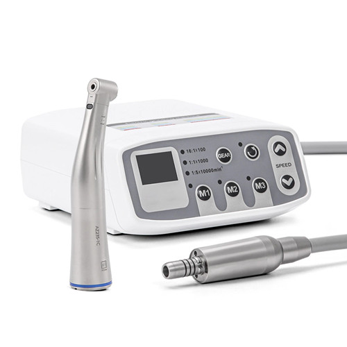 AZDENT Dental Brushless LED Electric Micro Motor 1:1 Increasing Handpiece