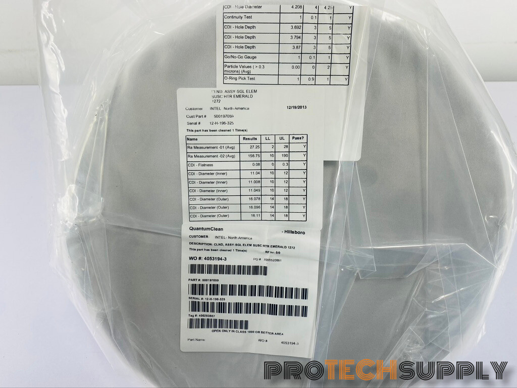 ASM Heater Emerald 1045-426-01 Susceptor Cleaned with WARRANTY