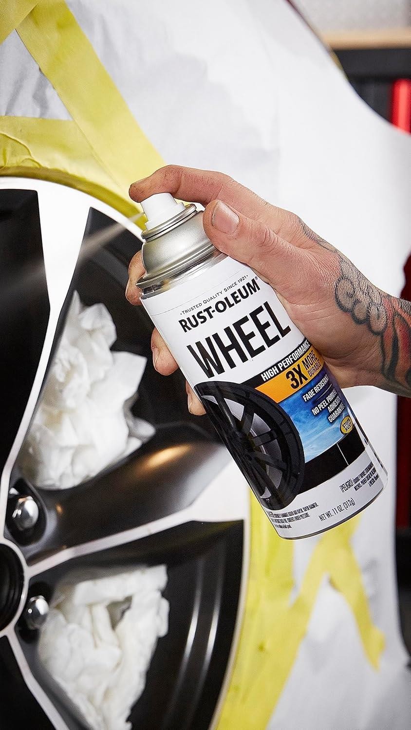 Rust-Oleum Automotive High Performance Wheel 3X, Metallic Gold, 11 Oz – 368077