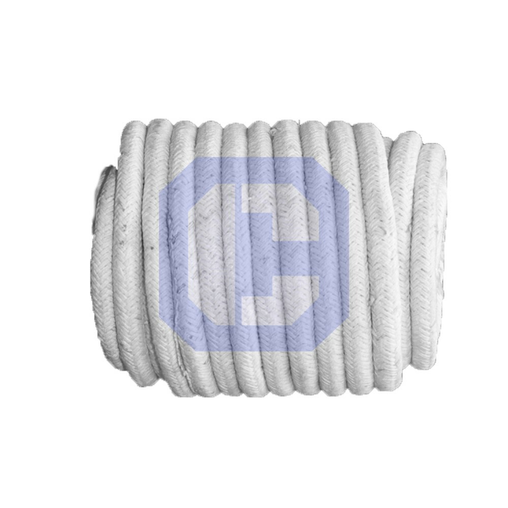 Ceramic Fiber Rope – 1/4 inch – (Round Braided) – 2300°F – 700 feet FULL ROLL