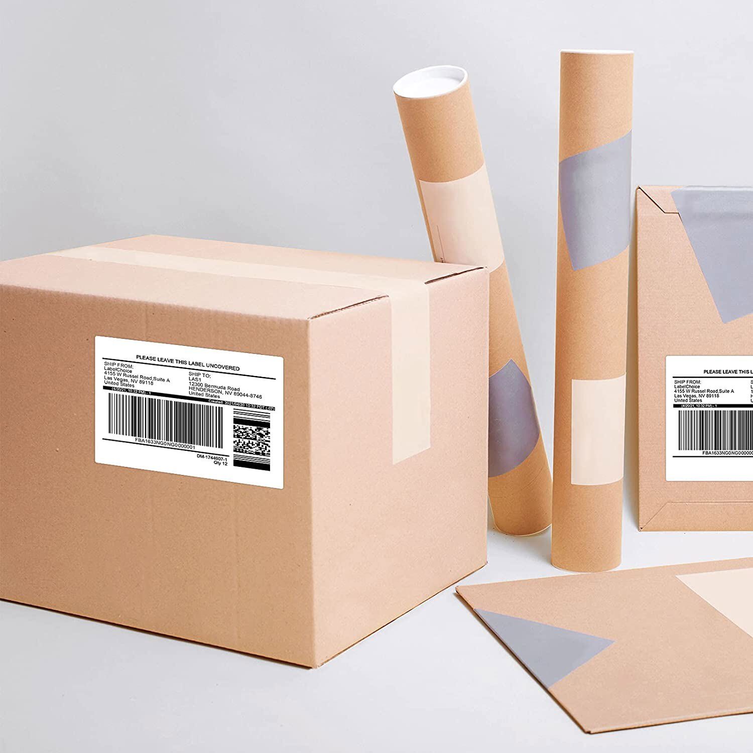 2-5/16″ x 4″ White Shipping Labels for Dymo 30256 LabelWriters XL/XL+ SE200