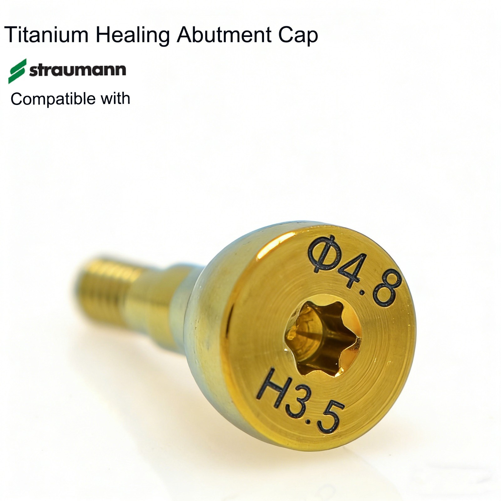 20Pcs US Dental Healing Abutment NC/RC Healing Closure Cap Fit Straumann ITI BL