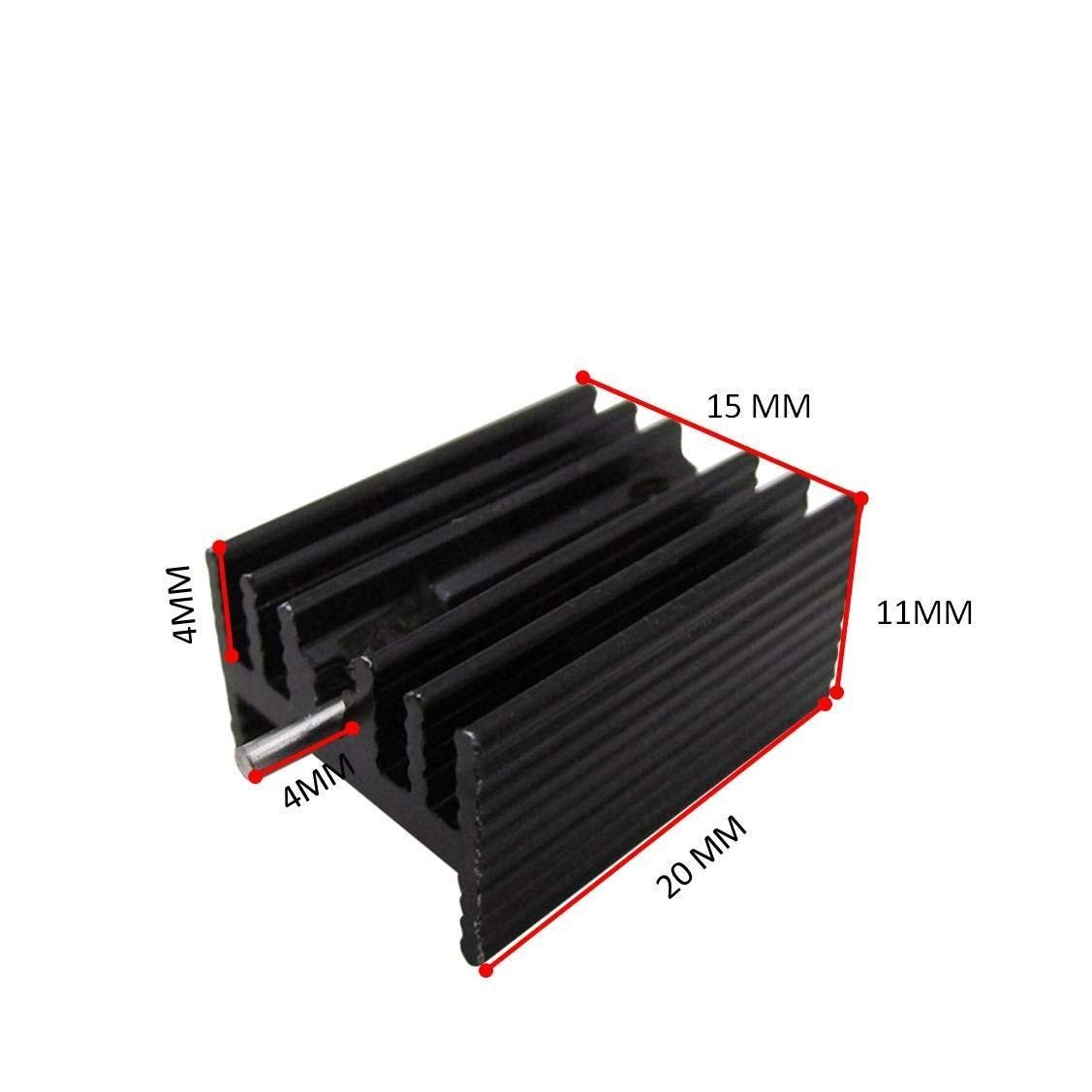 10 Packs TO-220 Heatsink + Insulator Mounting Screws Kits for LM317 Lm317T L7805